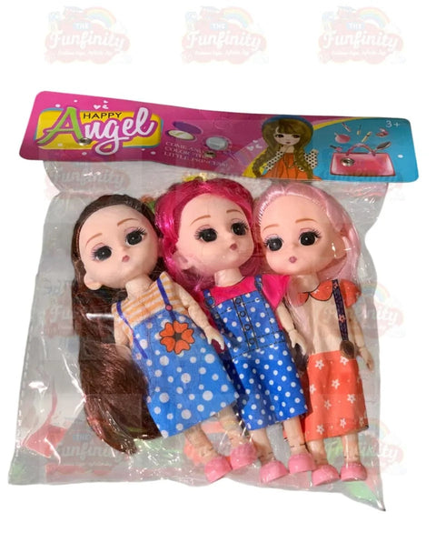 Pack of 3 Doll Set