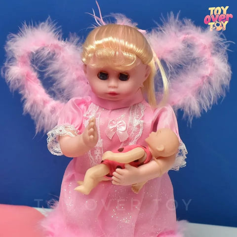 swing baby doll angle style light and music battery